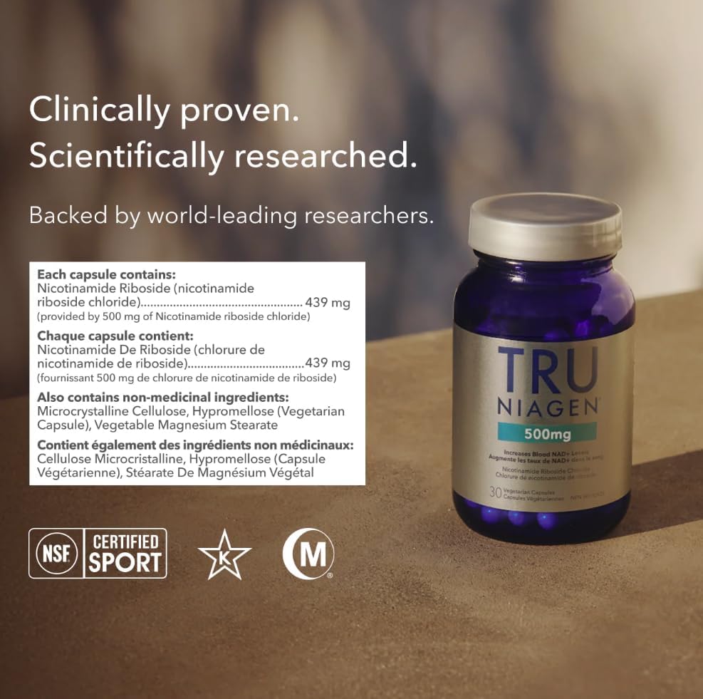 Tru Niagen Pro NR - 500mg 30 Count