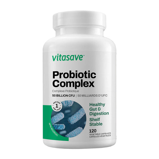 Vitasave Probiotic Supplement – 50 Billion CFU – 120 Capsules