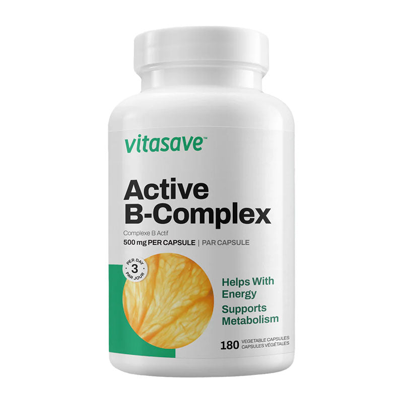 Vitasave B-Complex Supplement  – 180 Capsules